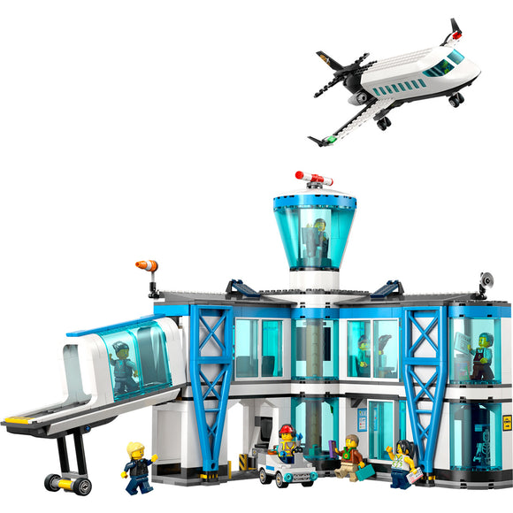LEGO® City Airport with Airplane - Toy Model Airport Set - 60502