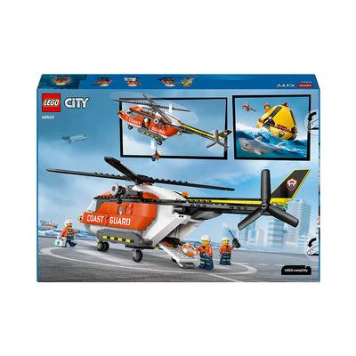 LEGO® City Coast Guard Helicopter Toy Building Set 60503 - 0