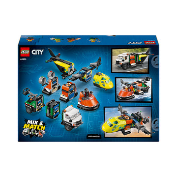 LEGO® City Airplane, Service Truck & Hovercraft Remix 60505 - 0