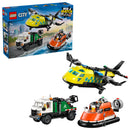LEGO® City Airplane, Service Truck & Hovercraft Remix 60505-10