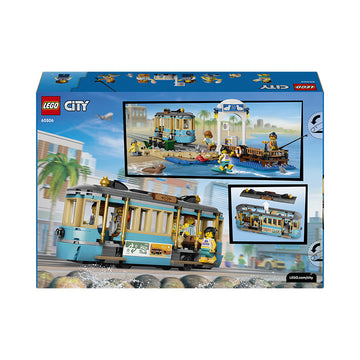 LEGO® City Classic Beach Tram - Train Toys 60506 - 0