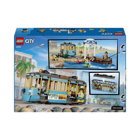 LEGO® City Classic Beach Streetcar - Train Toys 60506