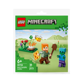 LEGO® Minecraft® Alex's Campfire Conflict Recruitment Bag 30732