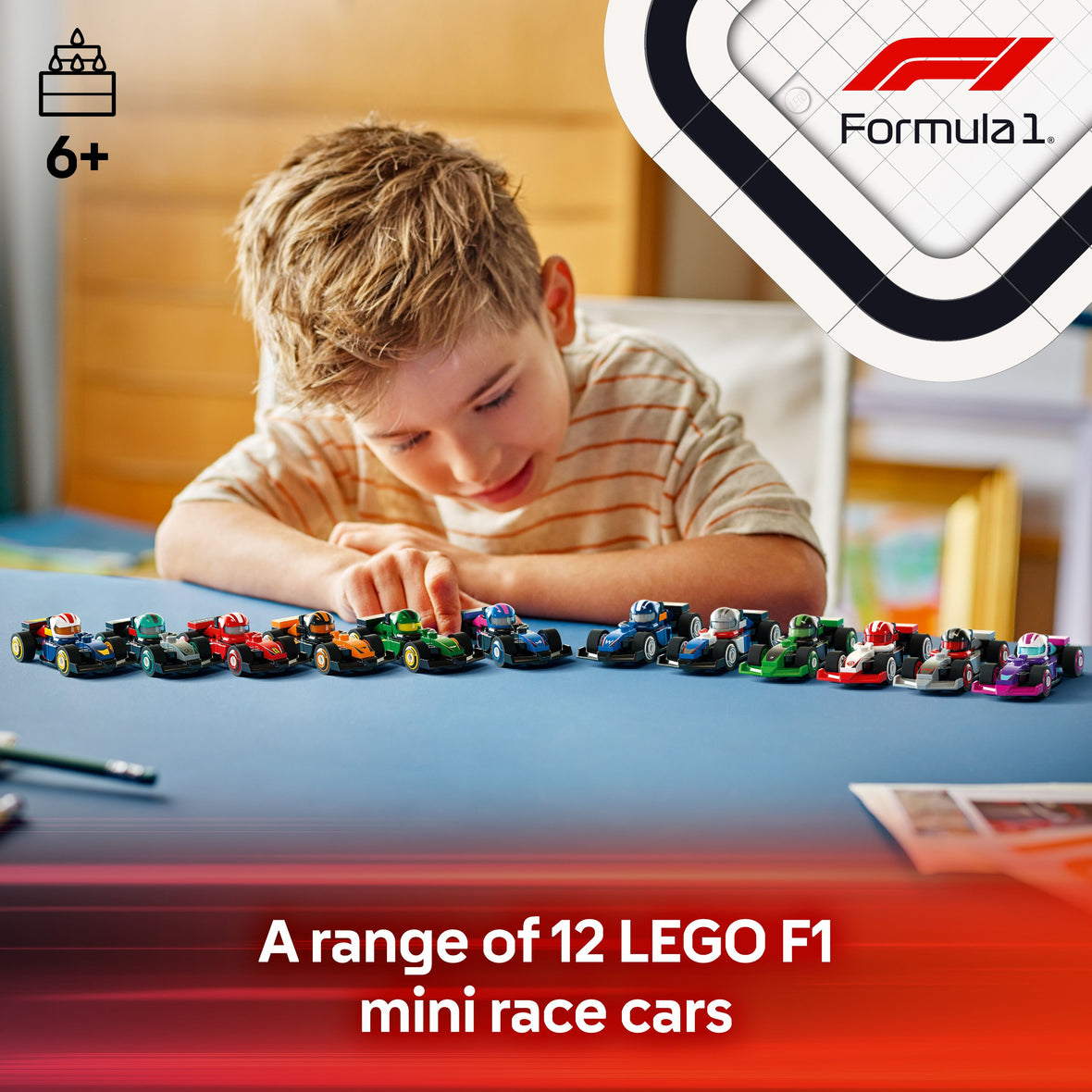 LEGO® F1® Collectible Race Cars Limited-Edition (1 of 12 to Collect) 71049