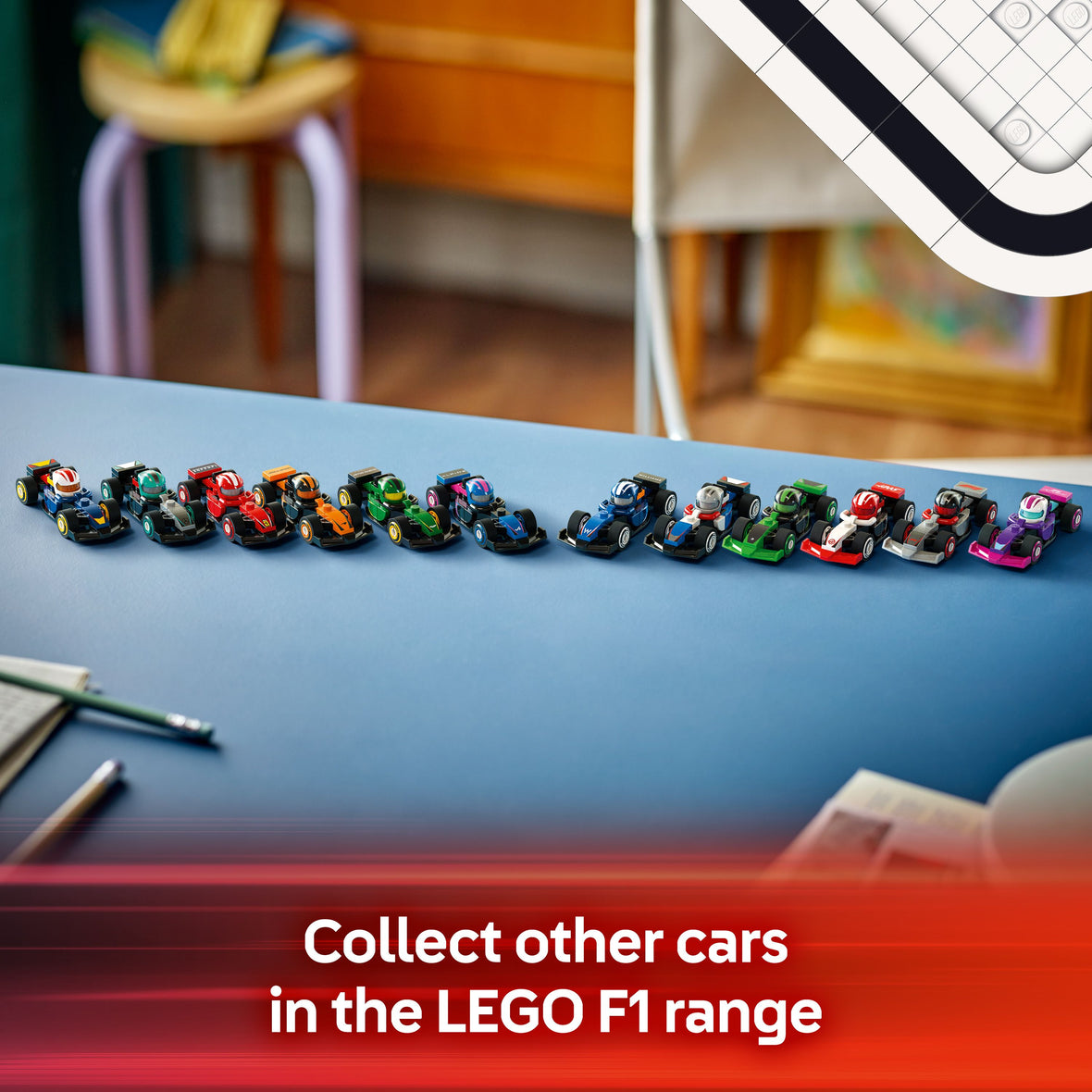 LEGO® F1® Collectible Race Cars Limited-Edition (1 of 12 to Collect) 71049