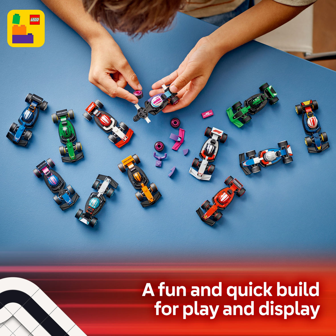 LEGO® F1® Collectible Race Cars Limited-Edition (1 of 12 to Collect) 71049