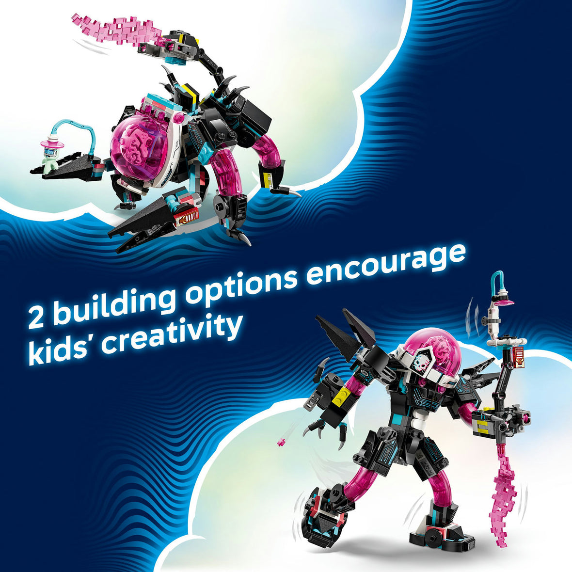 LEGO® DREAMZzz™ Mateo vs. Cyber Brain Mech Robot Toy 71495