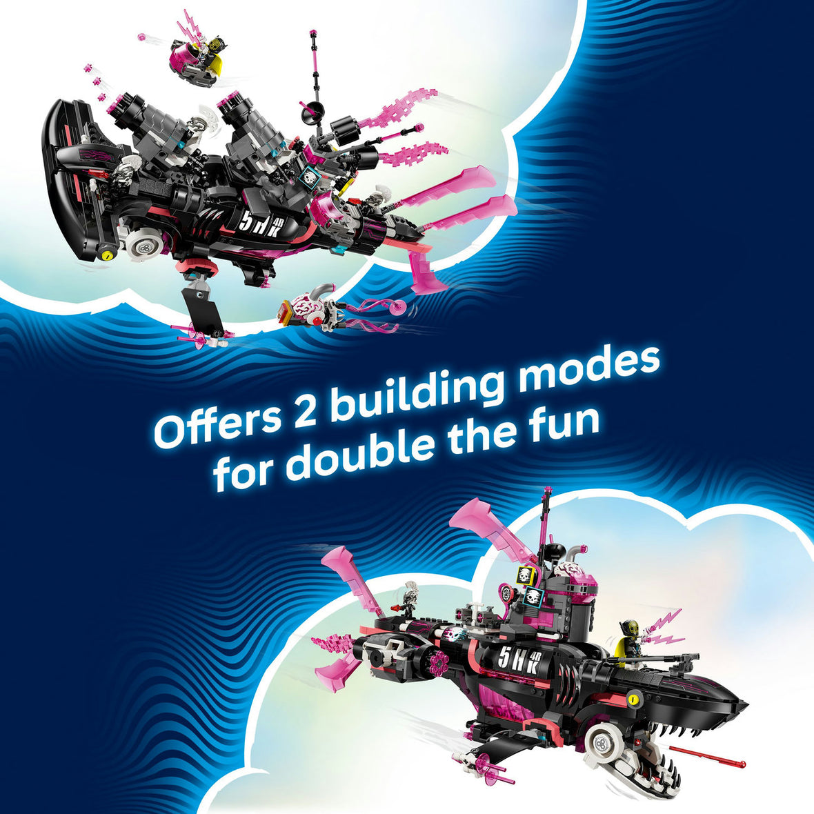 LEGO® DREAMZzz™ Nightmare Shark Submarine Toy 71500