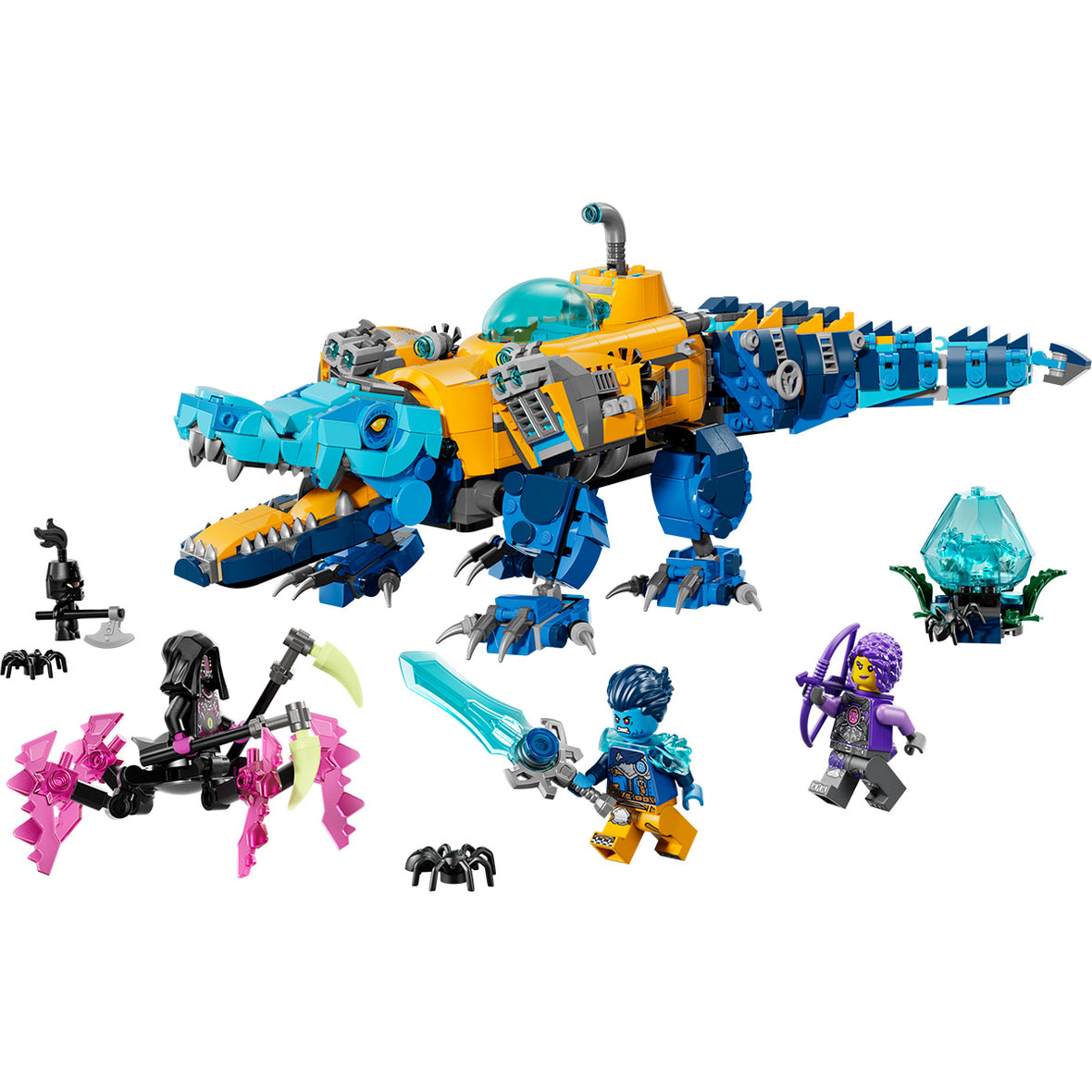 LEGO® DREAMZzz™ Crocodile Submarine Building Toy 71512