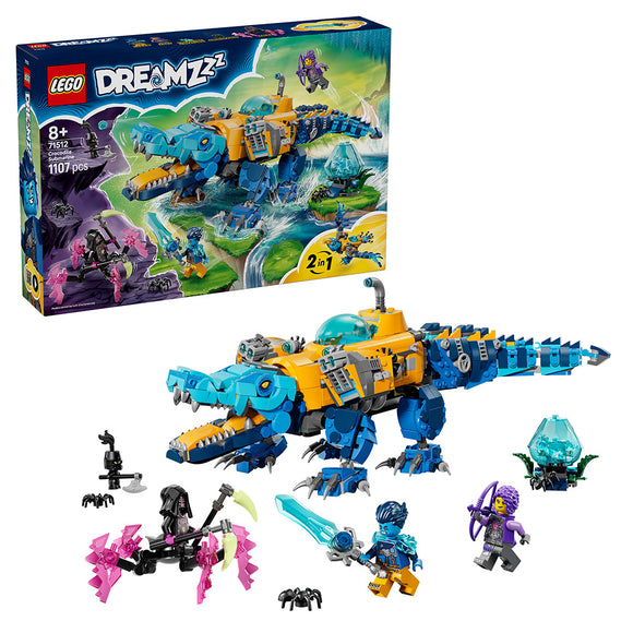 LEGO® DREAMZzz™ Crocodile Submarine Building Toy 71512