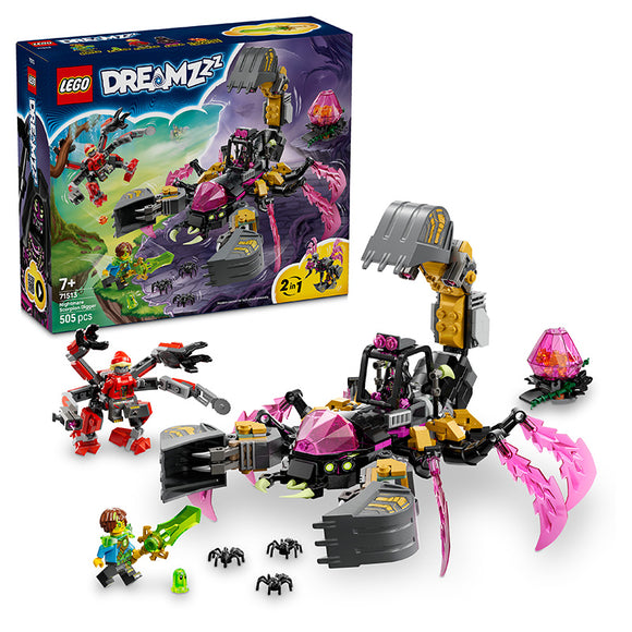 LEGO® DREAMZzz™ Nightmare Scorpion Digger Building Toy 71513