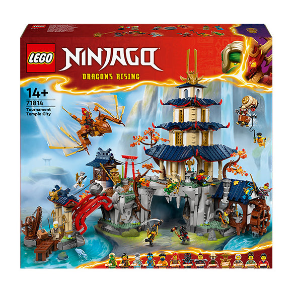 LEGO® NINJAGO® Tournament Temple City Adventure Toy Set 71814