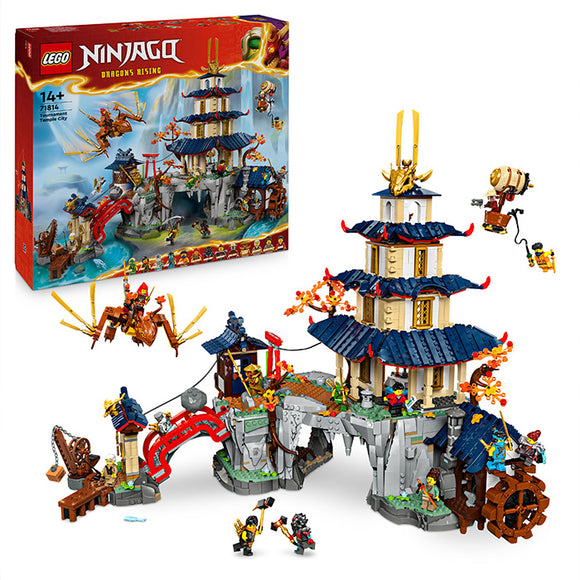 LEGO® NINJAGO® Tournament Temple City Adventure Toy Set 71814