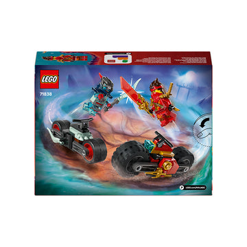 LEGO® NINJAGO® Kai’s Motorcycle Speed Race Playset with 2 Ninja Bike Toys 71838 - 0