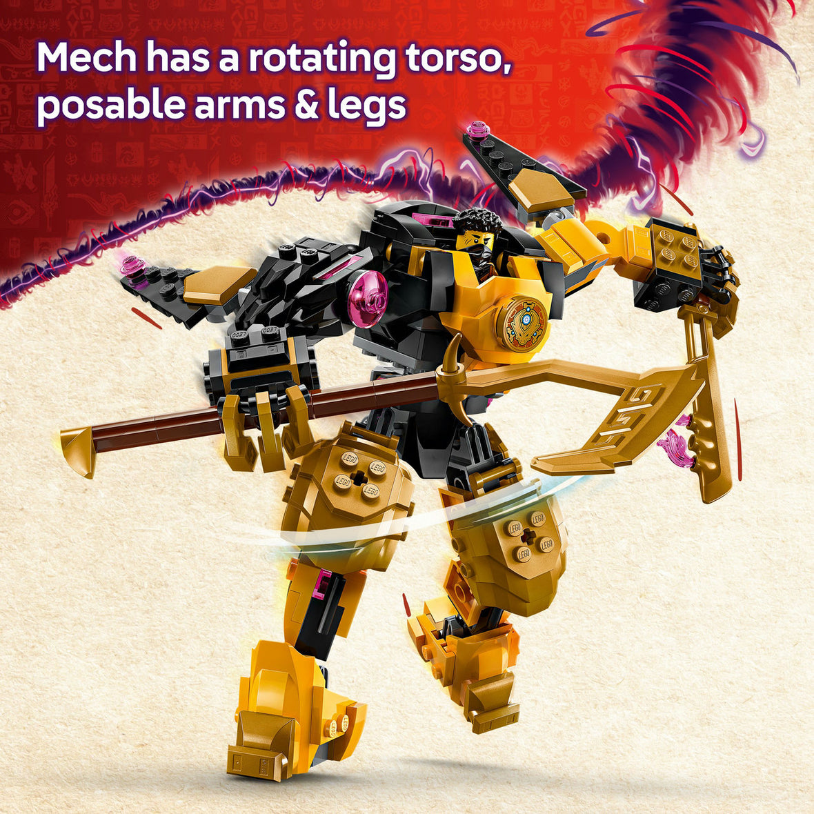 LEGO® NINJAGO® Arin’s Spinjitzu Battle Mech Toy Set 71839