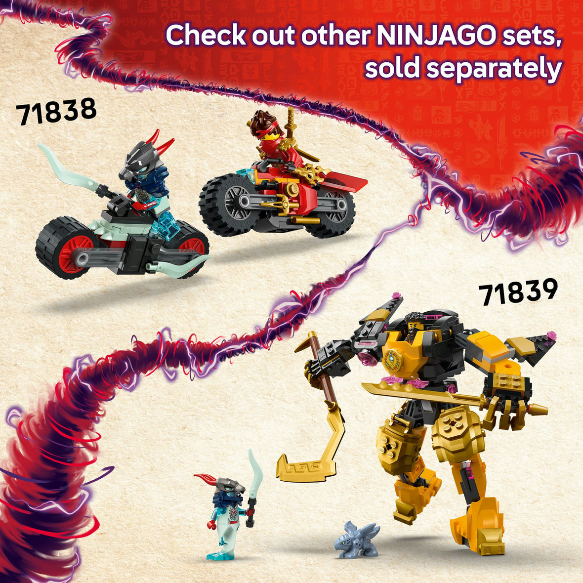 LEGO® NINJAGO® Rontu the Master Dragon Toy Set 71842