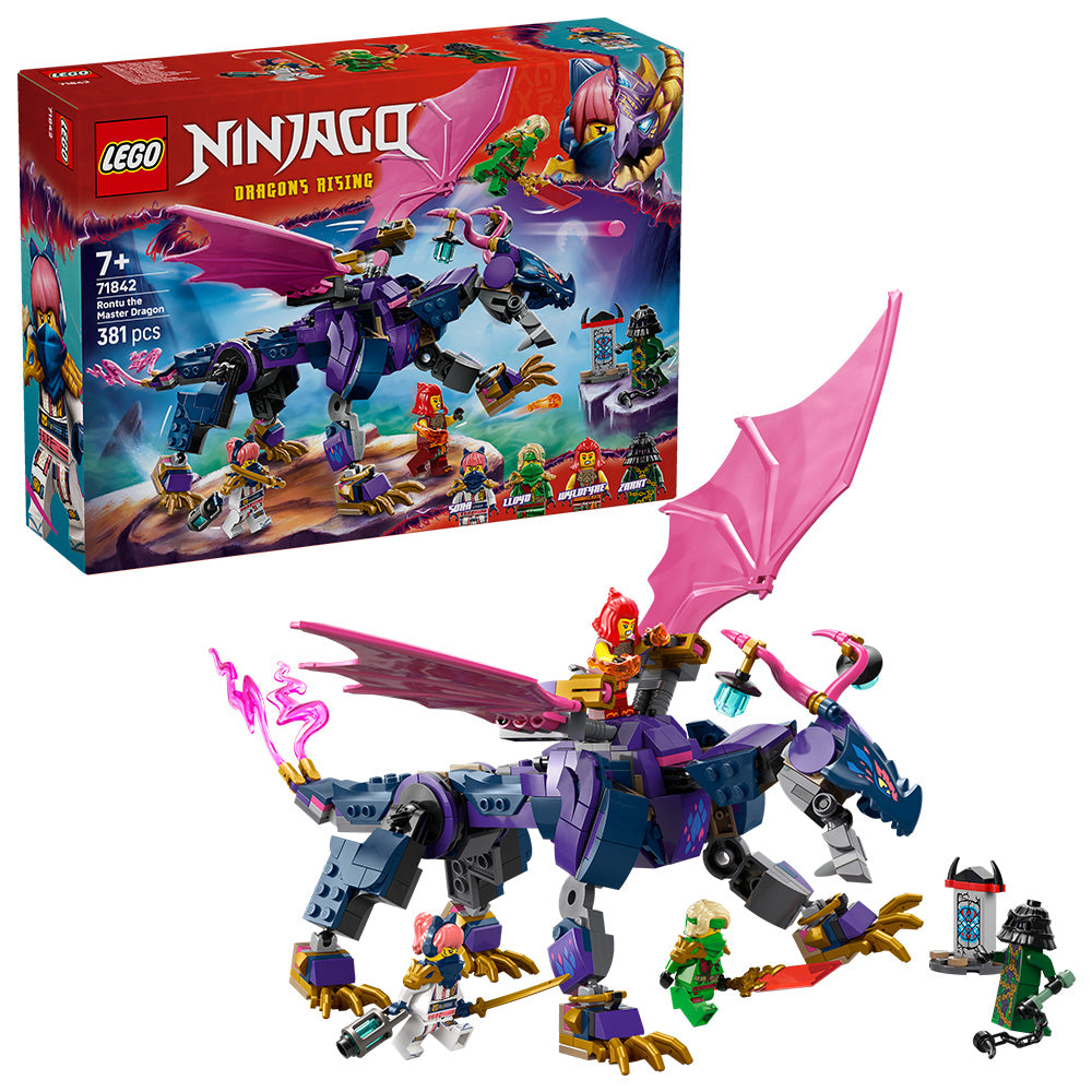 jin様 LEGO® NINJAGO® Rontu the Master Dragon Toy Set 71842 | Import A Toy