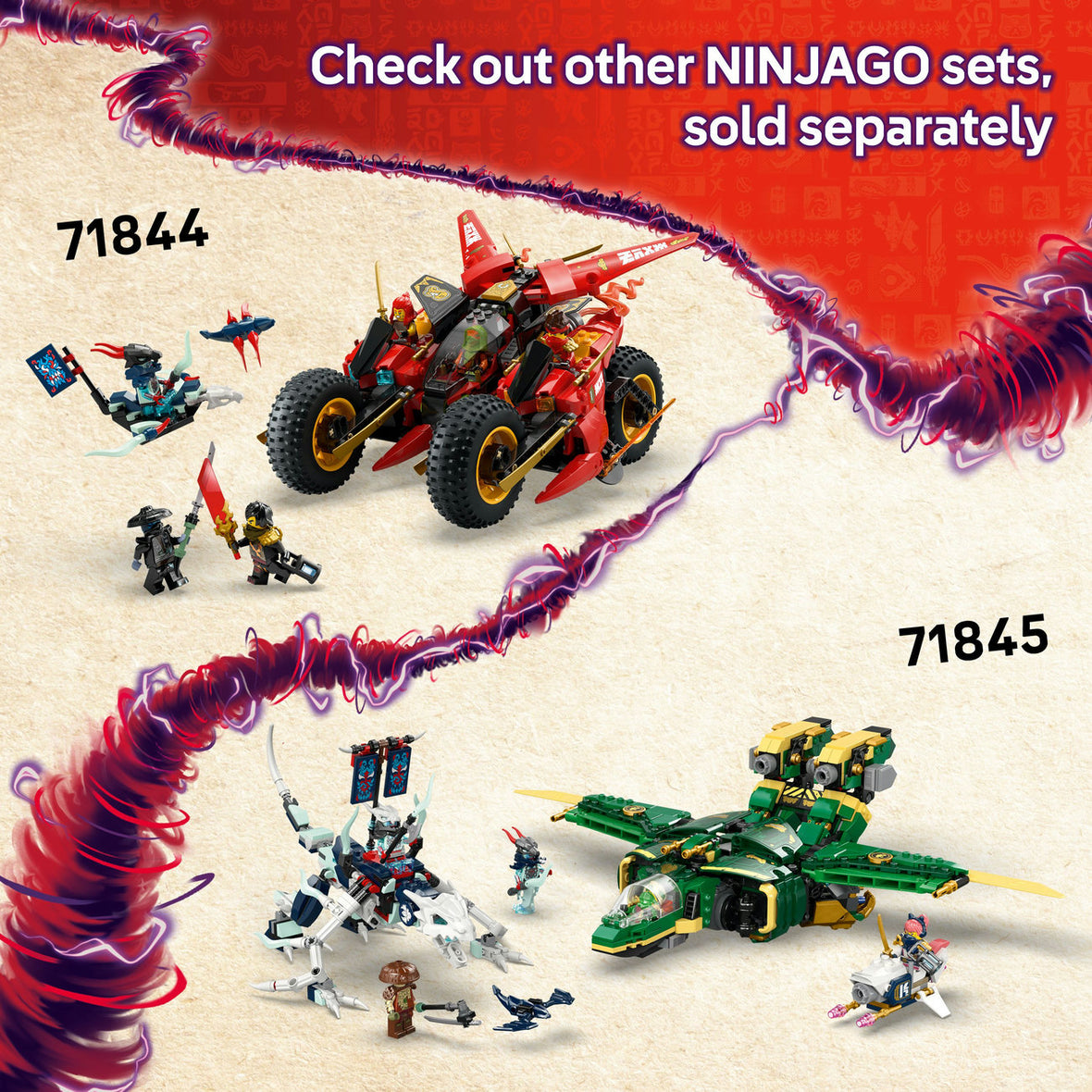 LEGO® NINJAGO® Rogue’s Mech Dragon Rider Ninja Toy 71843