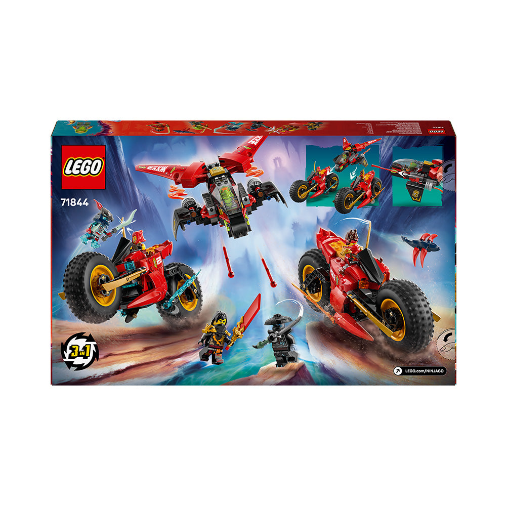 LEGO® NINJAGO® Ninja Combat Vehicle 3-in-1 Toy Building Set 71844