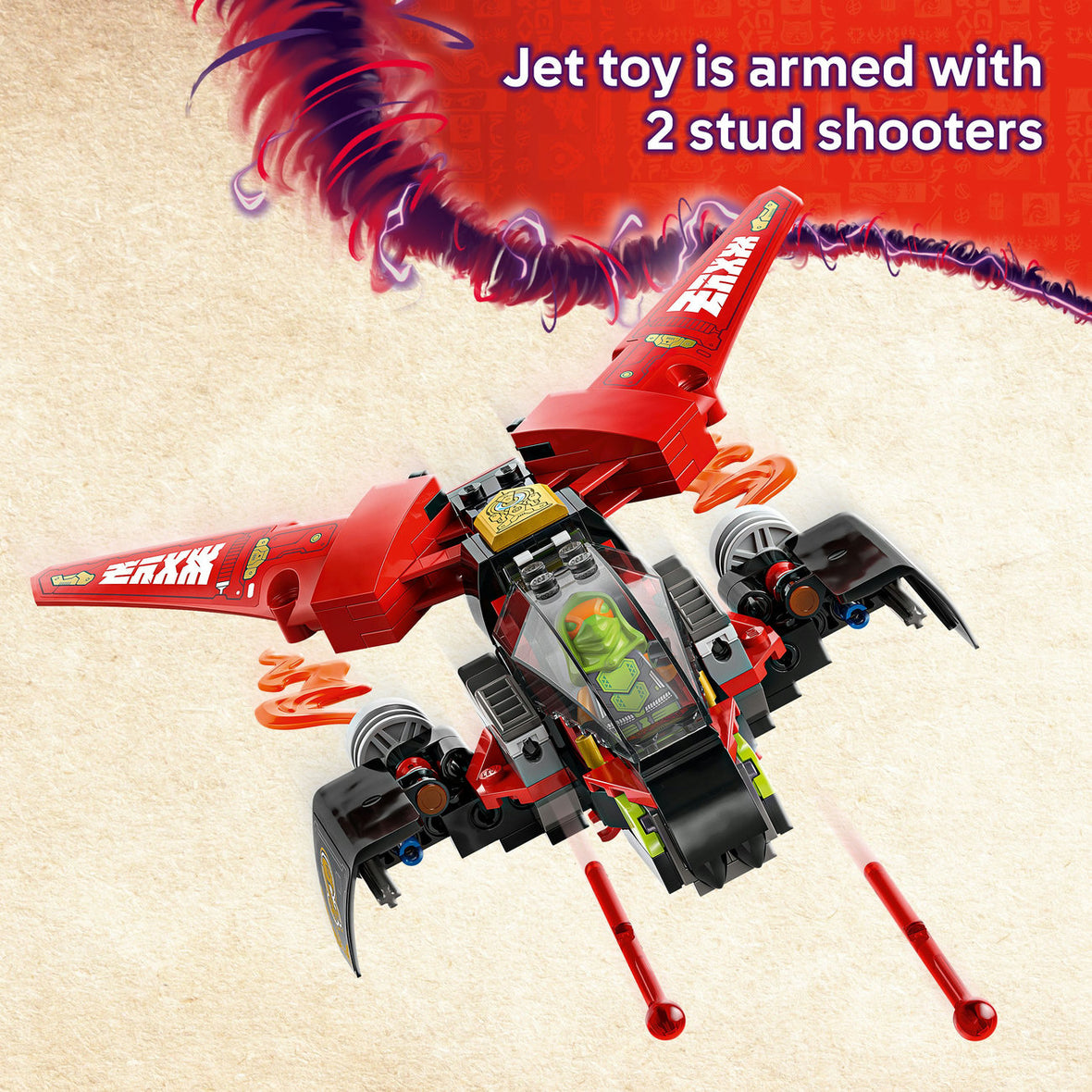 LEGO® NINJAGO® Ninja Combat Vehicle 3-in-1 Toy Building Set 71844