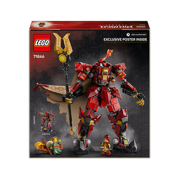 LEGO® NINJAGO® The Fire Knight Mech Building Kit 71846 - 0