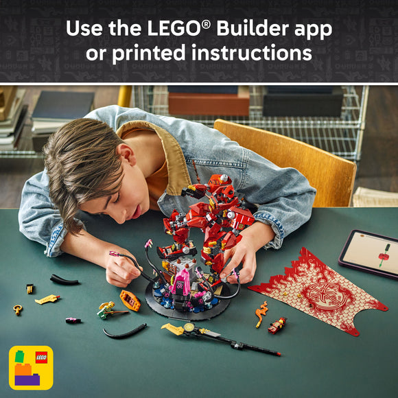 LEGO® NINJAGO® The Fire Knight Mech Building Kit 71846