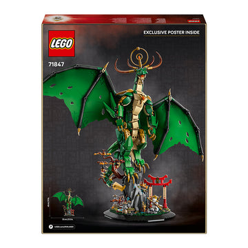 LEGO® NINJAGO® The Guardian Dragon Display Building Kit 71847 - 0