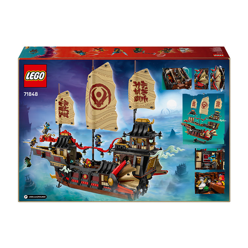 LEGO® NINJAGO® The Temple Bounty Ship Toy Building Kit 71848