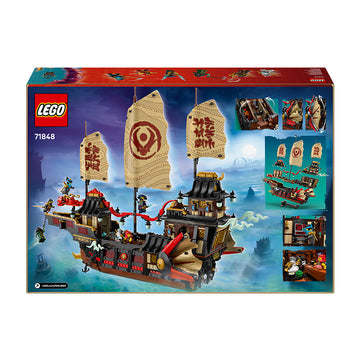 LEGO® NINJAGO® The Temple Bounty Ship Toy Building Kit 71848 - 0