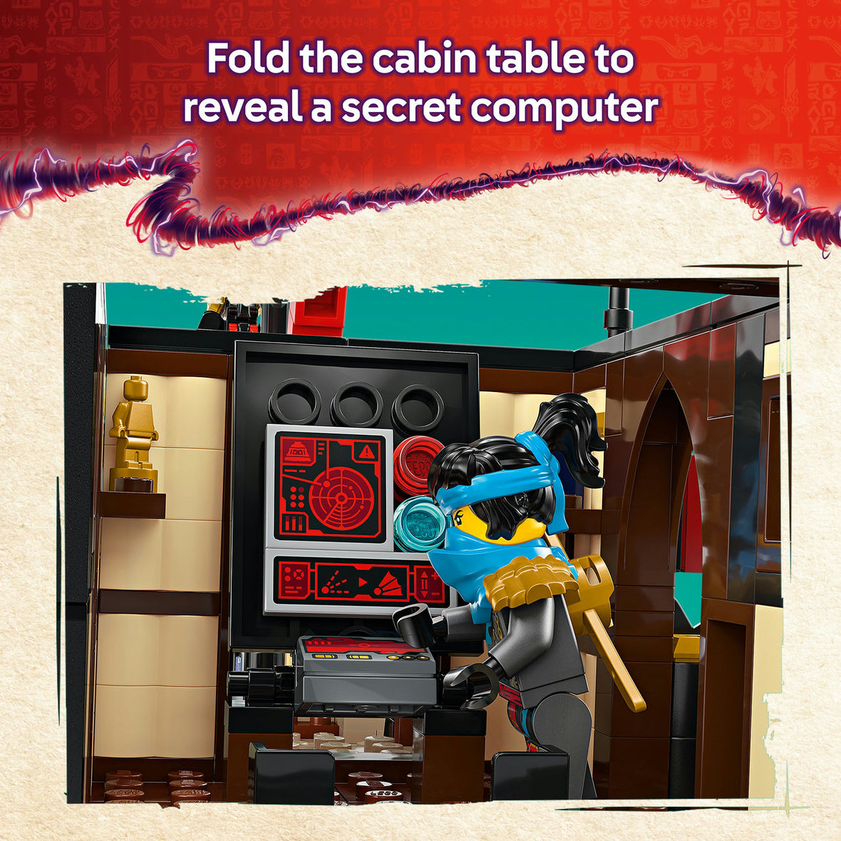 LEGO® NINJAGO® The Temple Bounty Ship Toy Building Kit 71848