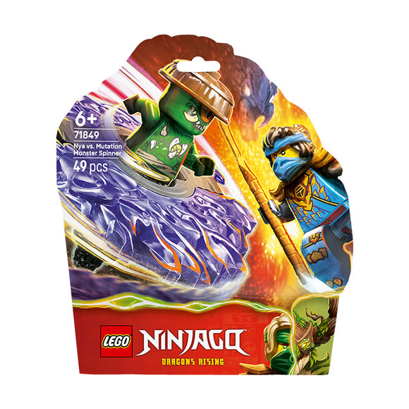 LEGO® NINJAGO® Nya vs. Mutation Monster Spinner Toy 71849