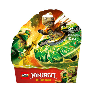 LEGO® NINJAGO® Lloyd vs. Earth Monster Spinner Battle Toy 71850