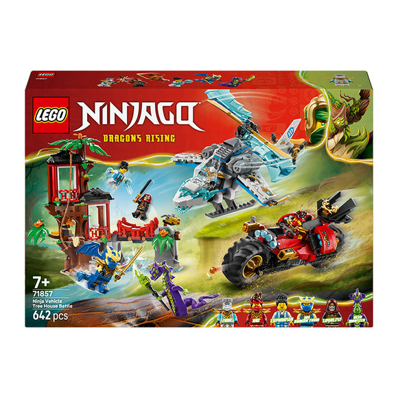 LEGO® NINJAGO® Ninja Vehicle Tree House Battle Toy Set 71857