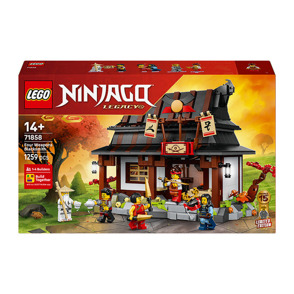 LEGO® NINJAGO® Four Weapons Blacksmith 15th Anniversary 71858