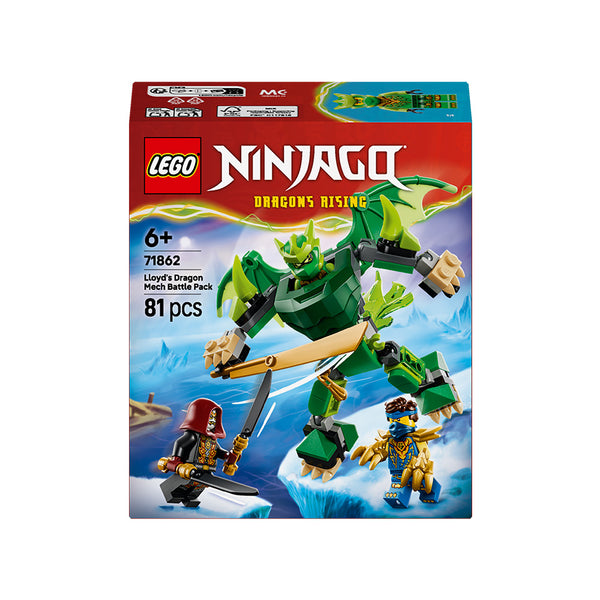 LEGO® NINJAGO® Lloyd's Dragon Mech Battle Pack Toy 71862 | Import