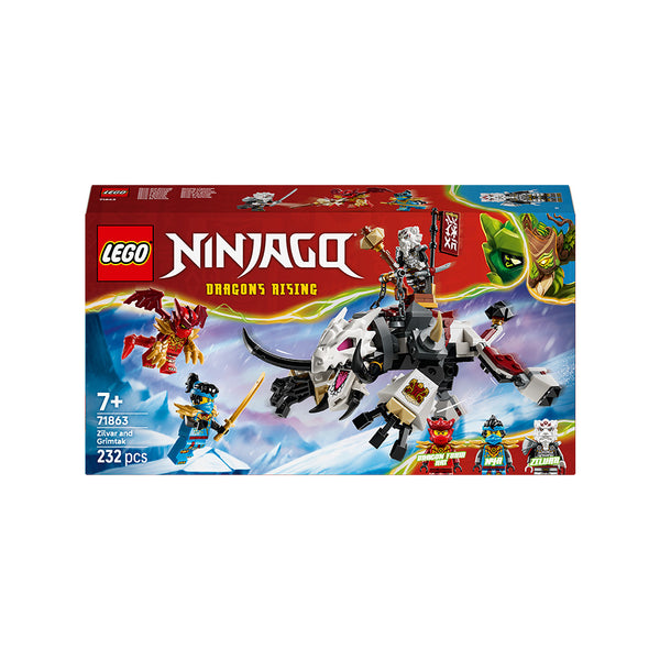 LEGO® NINJAGO® Zilvar and Grimtak the Dragon Beast 71863 | Import