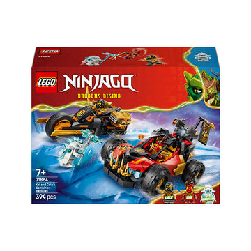 LEGO® NINJAGO® Kai and Cole’s Combiner Vehicles Toy 71864