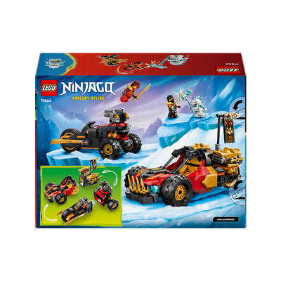 LEGO® NINJAGO® Kai and Cole’s Combiner Vehicles Toy 71864 - 0