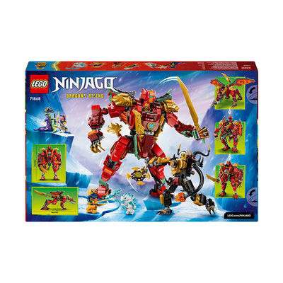 LEGO® NINJAGO® Wyldfyre's Transforming Dragon Mech 71868 - 0