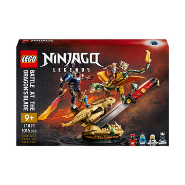 LEGO® NINJAGO® Battle at the Dragon’s Blade Display 71871