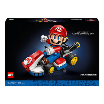 LEGO® Super Mario™: Mario Kart™ – Mario & Standard Kart, Collectible Model 72037