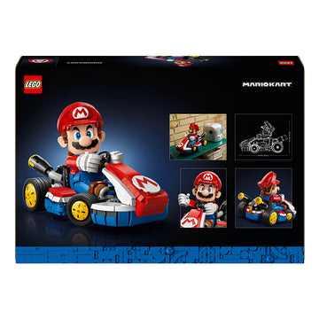 LEGO® Super Mario™: Mario Kart™ – Mario & Standard Kart, Collectible Model 72037 - 0