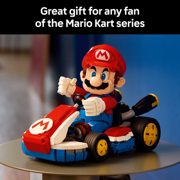 LEGO® Super Mario™: Mario Kart™ – Mario & Standard Kart, Collectible Model 72037
