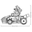 LEGO® Super Mario™: Mario Kart™ – Mario & Standard Kart, Collectible Model 72037-9