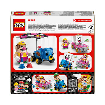 LEGO® Super Mario™: Mario Kart™ – Wario & King Boo Figures and 2 Karts 72038 - 0