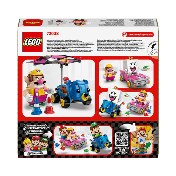 LEGO® Super Mario™: Mario Kart™ – Wario & King Boo Figures and 2 Karts 72038