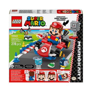 LEGO® Super Mario™: Mario Kart™ – Interactive LEGO® Mario™ & Standard Kart 72043