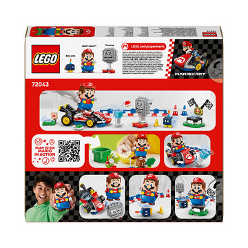 LEGO® Super Mario™: Mario Kart™ – Interactive LEGO® Mario™ & Standard Kart 72043 - 0