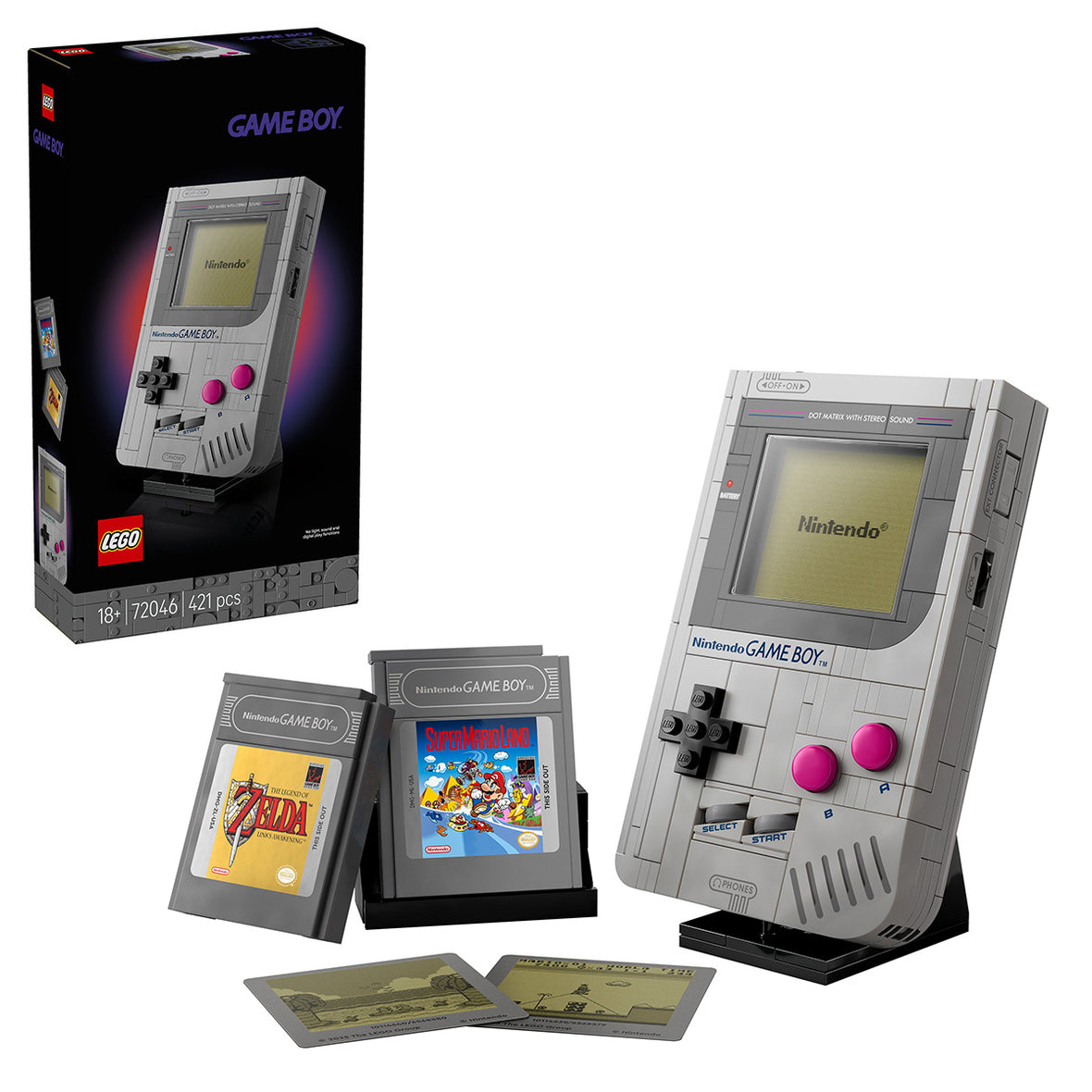 LEGO® Game Boy™ Model Building Kit for Adults 72046