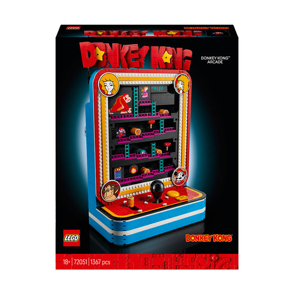 LEGO® Donkey Kong™ Arcade Building Set 72051